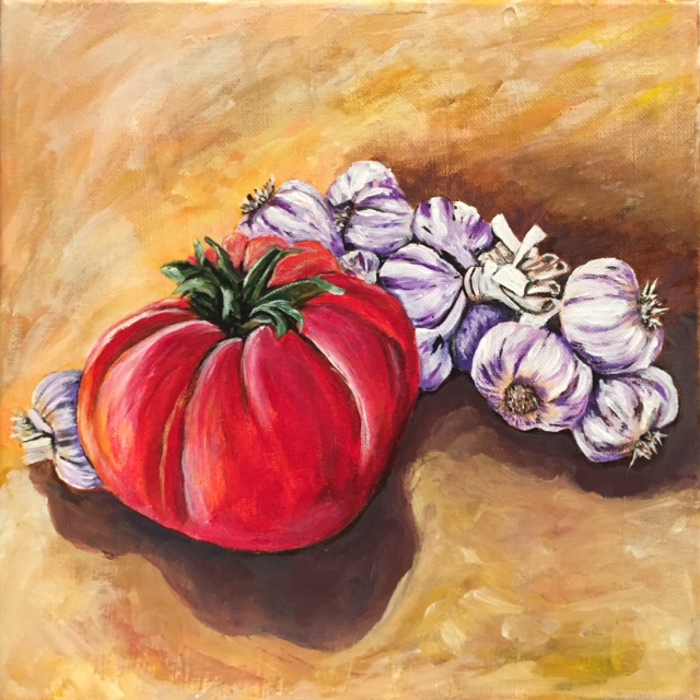 Tomato and Garlic - ORIGINAL SOLD